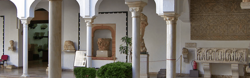El Arqueológico cierra los patios del Palacio de los Páez para restaurar su fachada