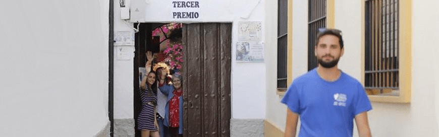 El último «selfie» en un Patio de Córdoba