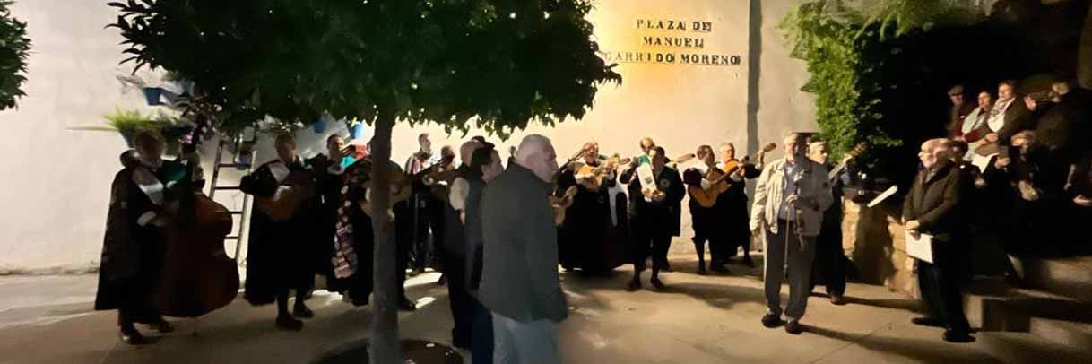 Homenaje a Manuel Garrido.
